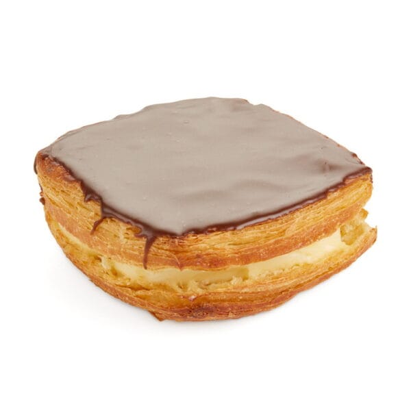 Crèmekoek met chocolade