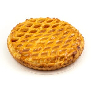 Abrikozentaart met latjes