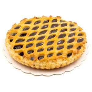 Pruimentaart met latjes